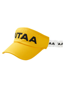 UTAA フィギュアロゴサンバイザー イエロー：レディース