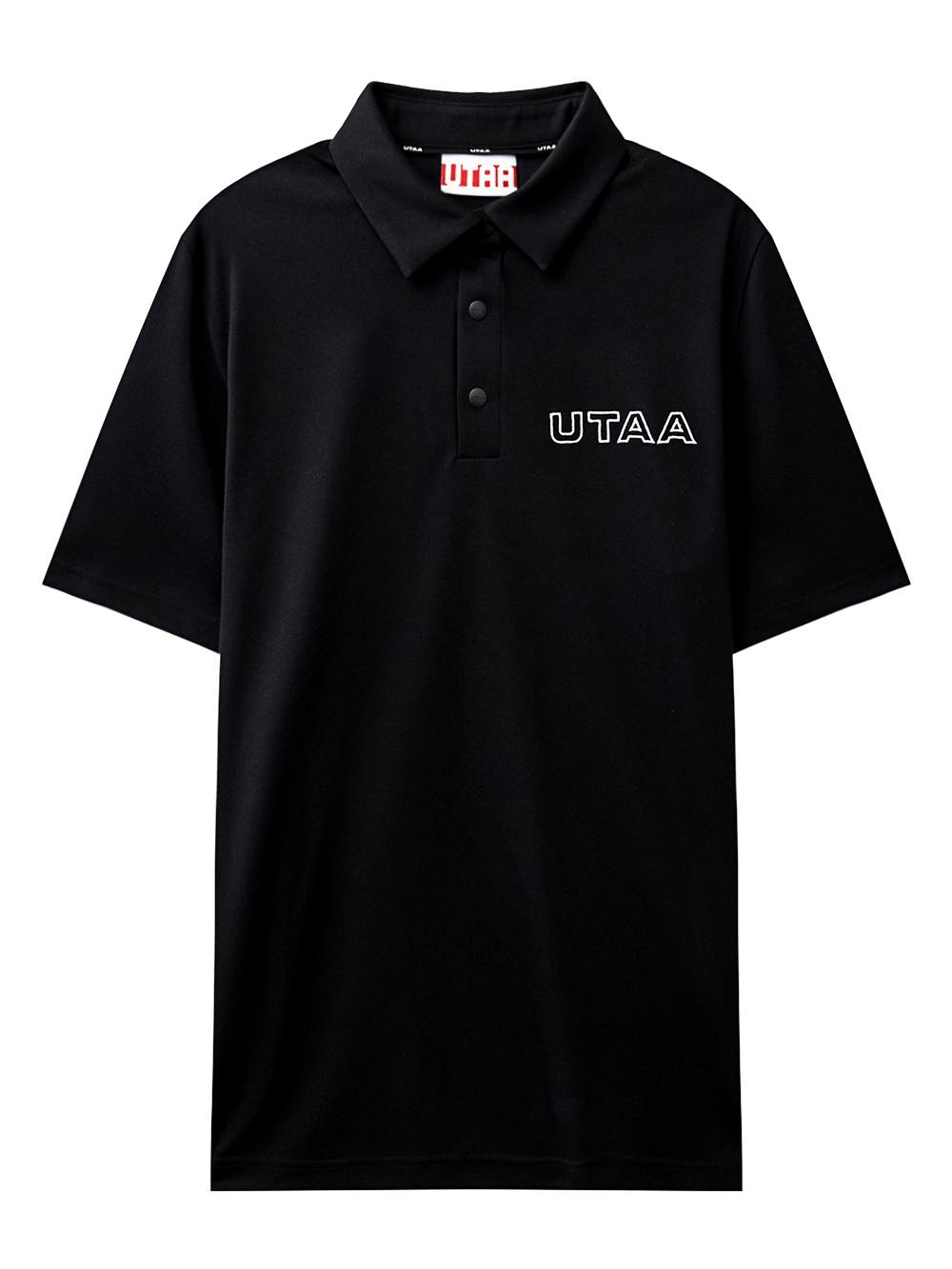 UTAA スクードリングパンサークレセントPK Tシャツ ブラック：メンズ