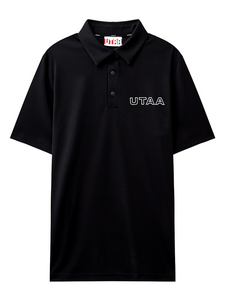 UTAA スクードリングパンサークレセントPK Tシャツ ブラック：メンズ