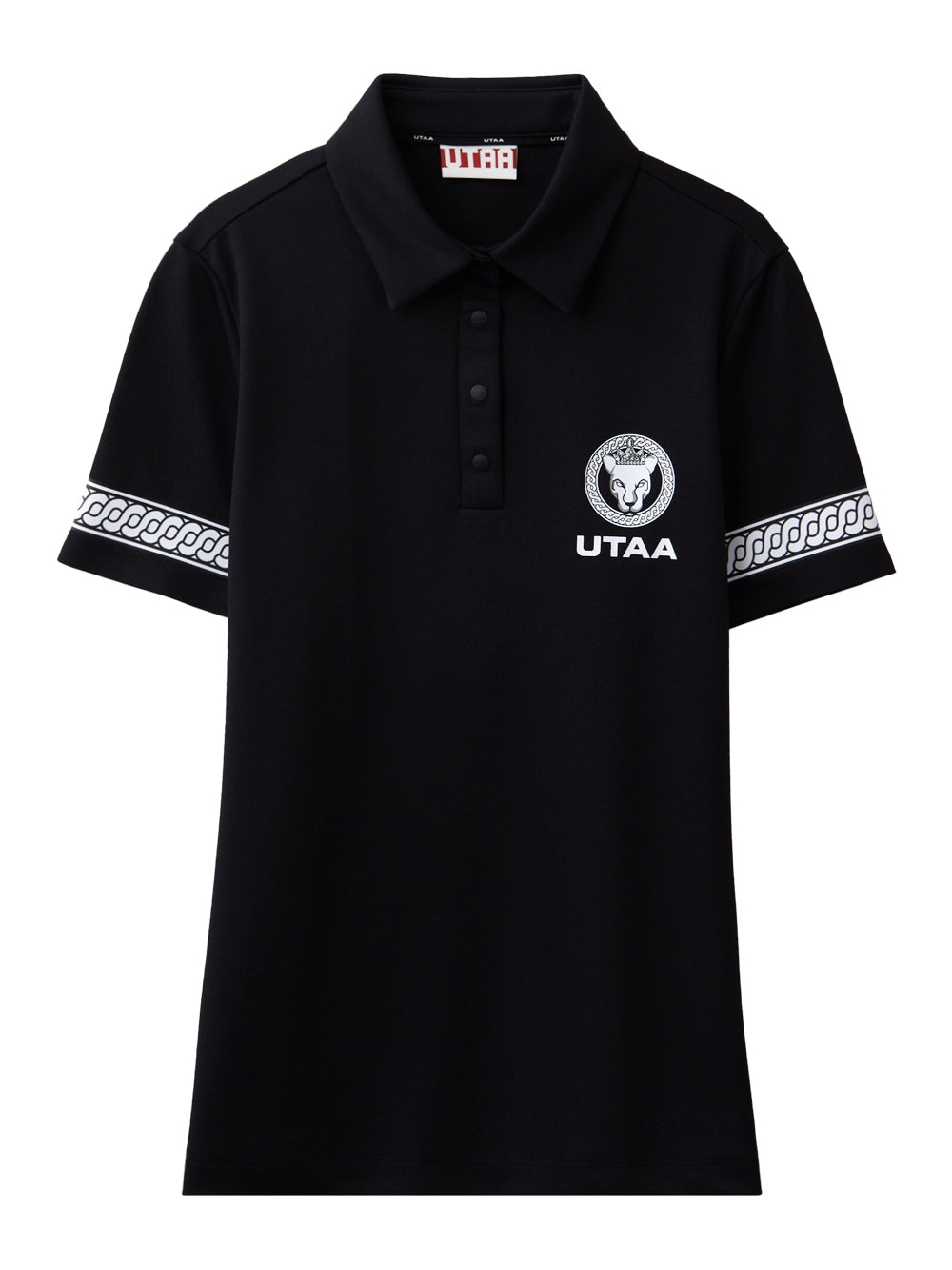 UTAA リングパンサーPK Tシャツ ブラック：レディース
