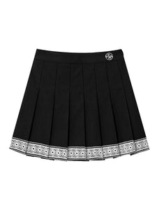 UTAA ノートルダムレースフレアスカート ブラック