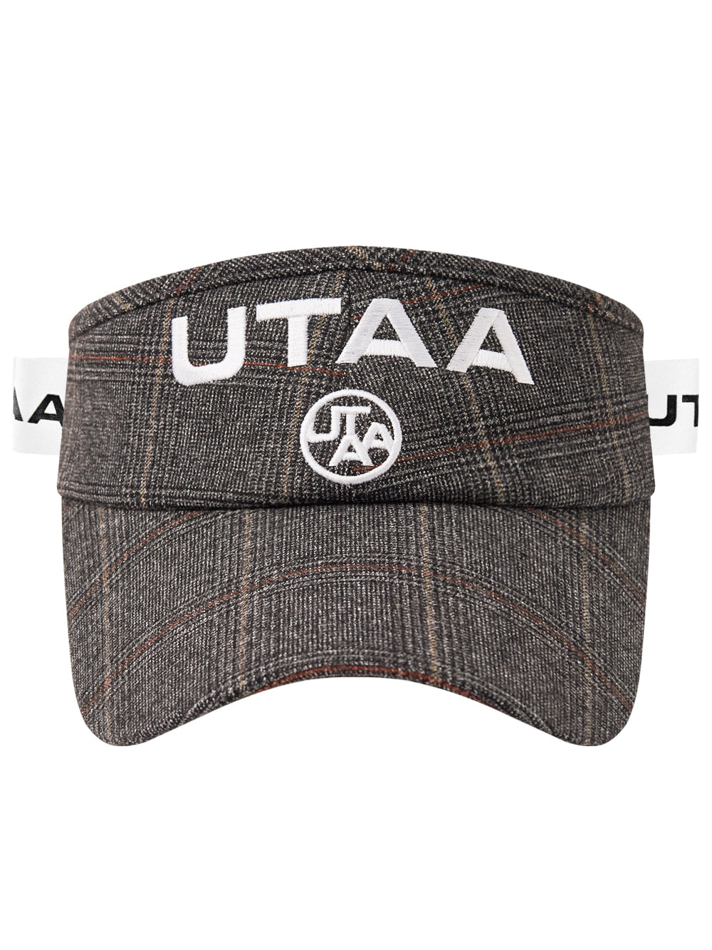 UTAA ヘーゼルクラシカルチェックサンバイザー ブラウン : Women's