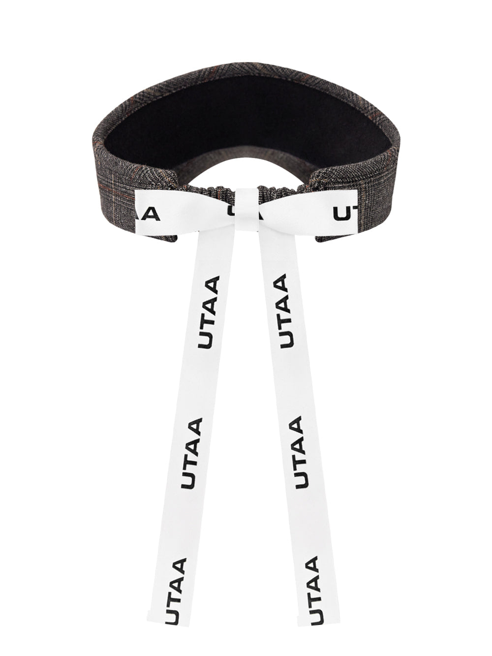 UTAA ヘーゼルクラシカルチェックサンバイザー ブラウン : Women's