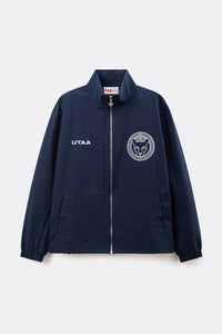 UTAA パンサーエンブレムウインドブレーカージャンパー ネイビー：メンズ