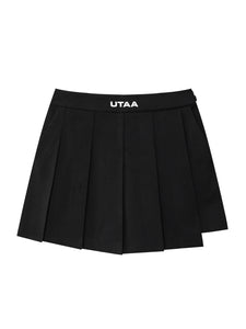 UTAA モノロゴ クラシックラップスカートパンツ ブラック