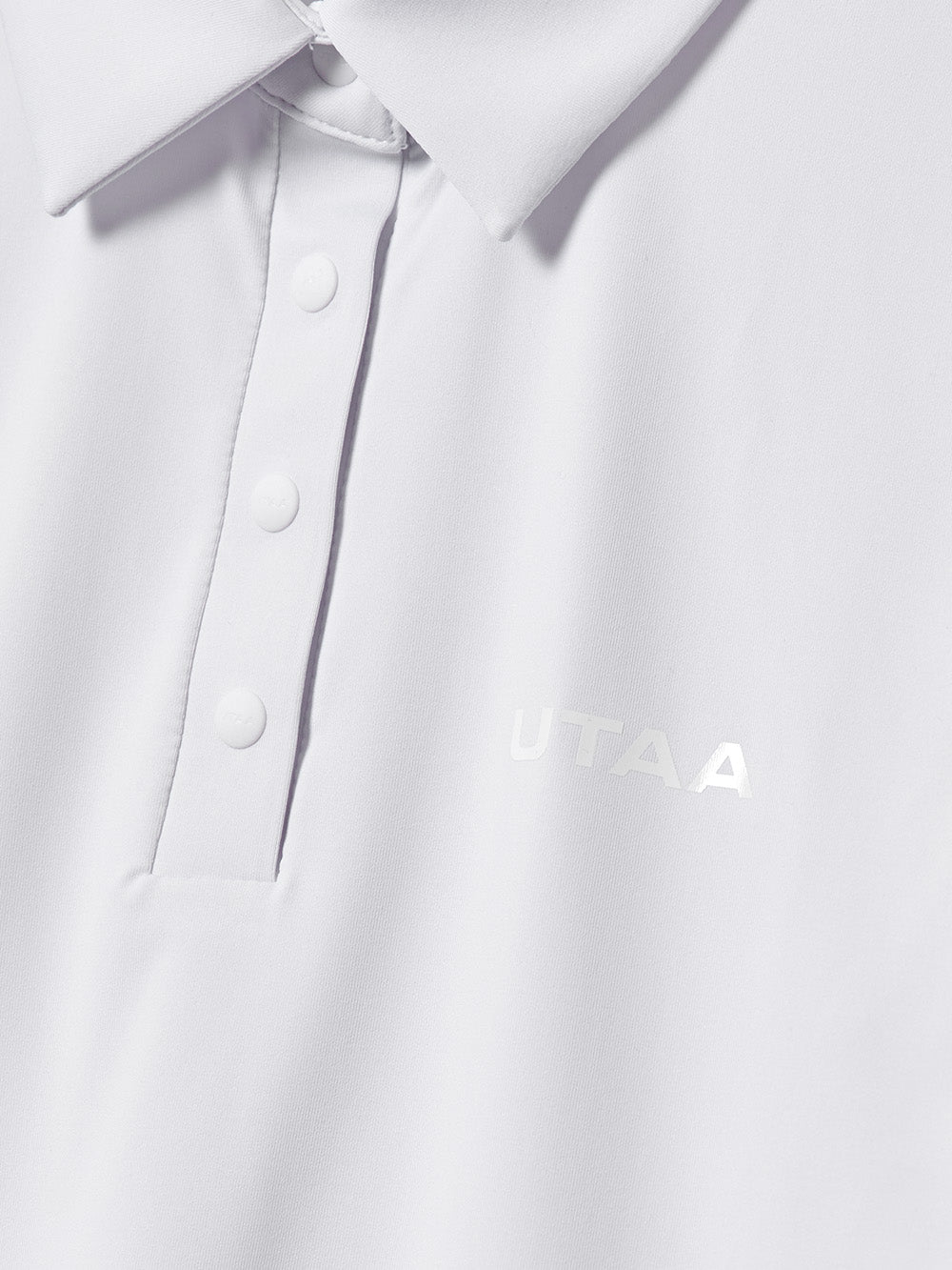 UTAA ロゴスリーブ ホワイト：レディース