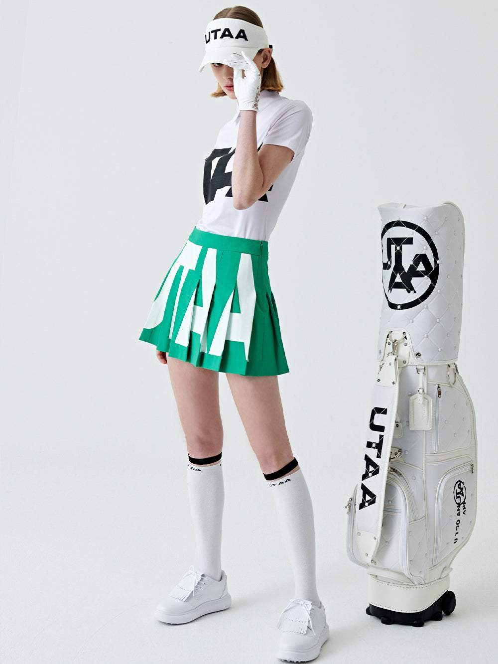 ユタ フィギュアロゴサンバイザー (女性用)