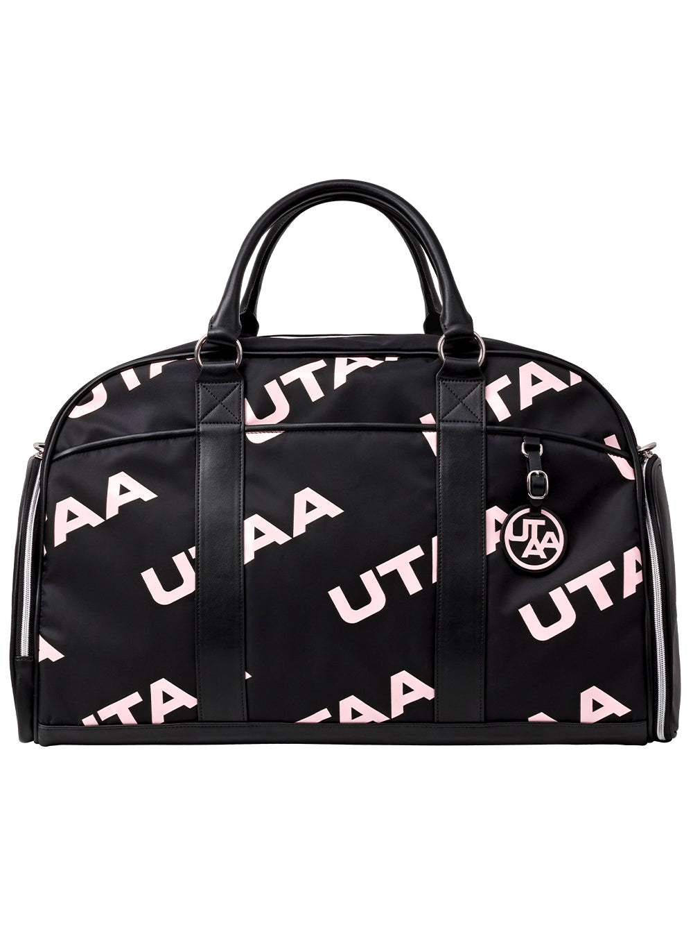 UTAA ダイアゴナルボストンバッグ ライトピンク