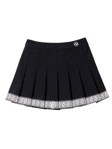 UTAA ノートルダムレースフレアスカート ブラック