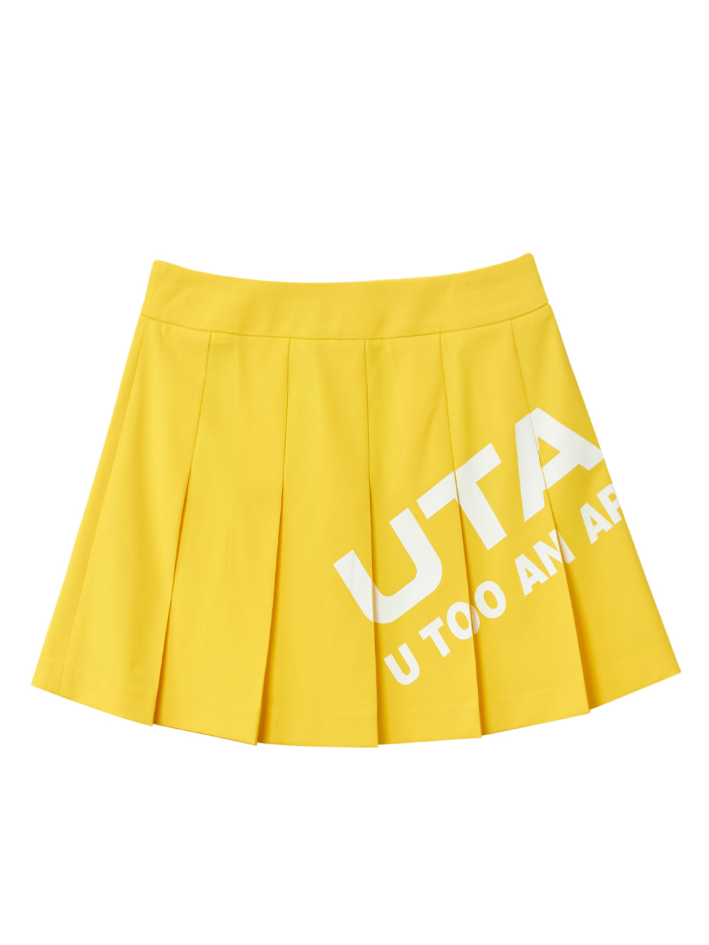 【即発送】ゴルフ UTAA ユタ レディース スカート（イエロー） UTAA ユタ州 スカート イェロー パータン