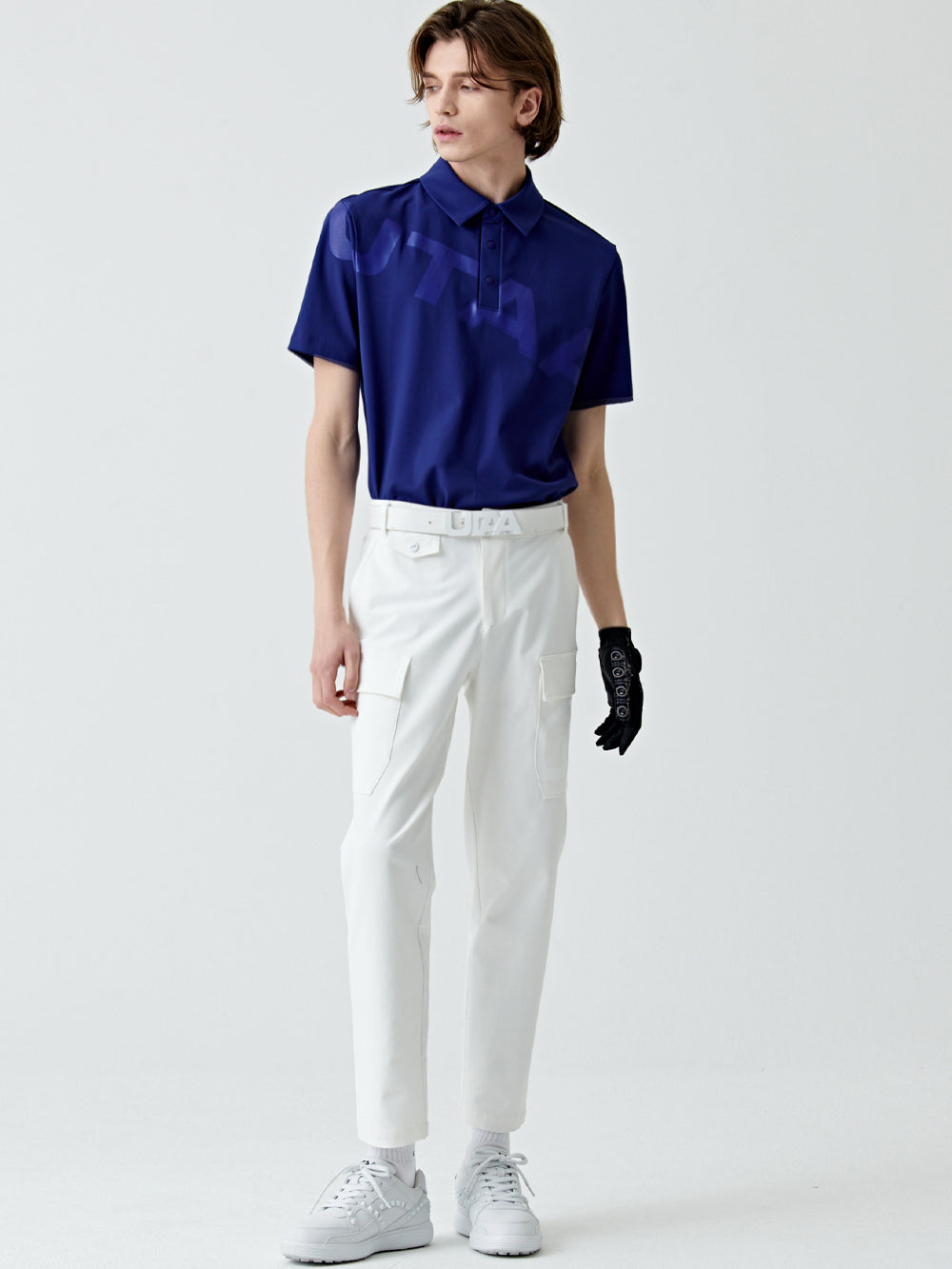 ユタ バウンスロゴポロシャツ (男性用)