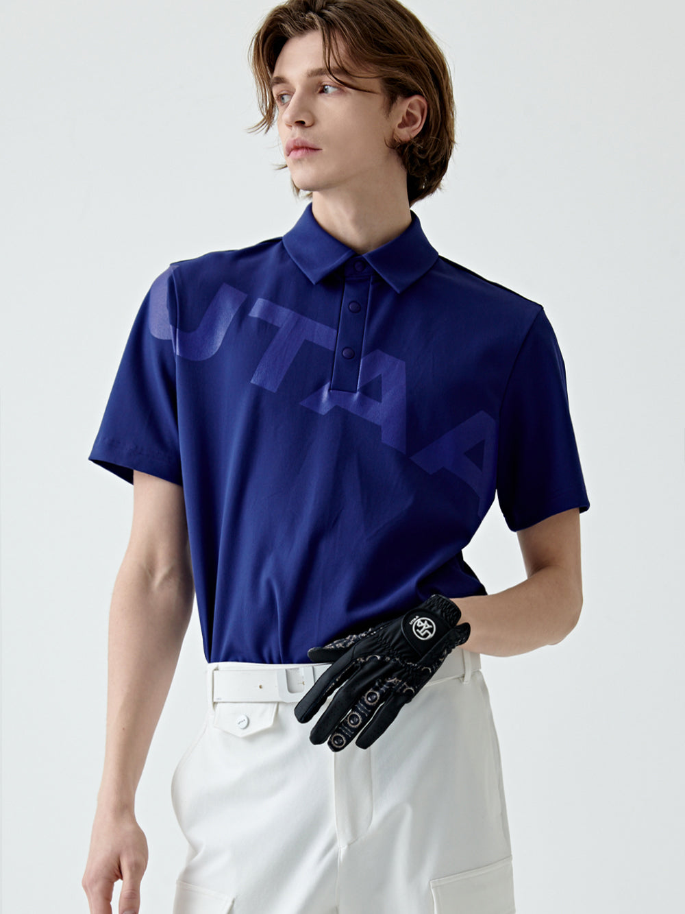 ユタ バウンスロゴポロシャツ (男性用)