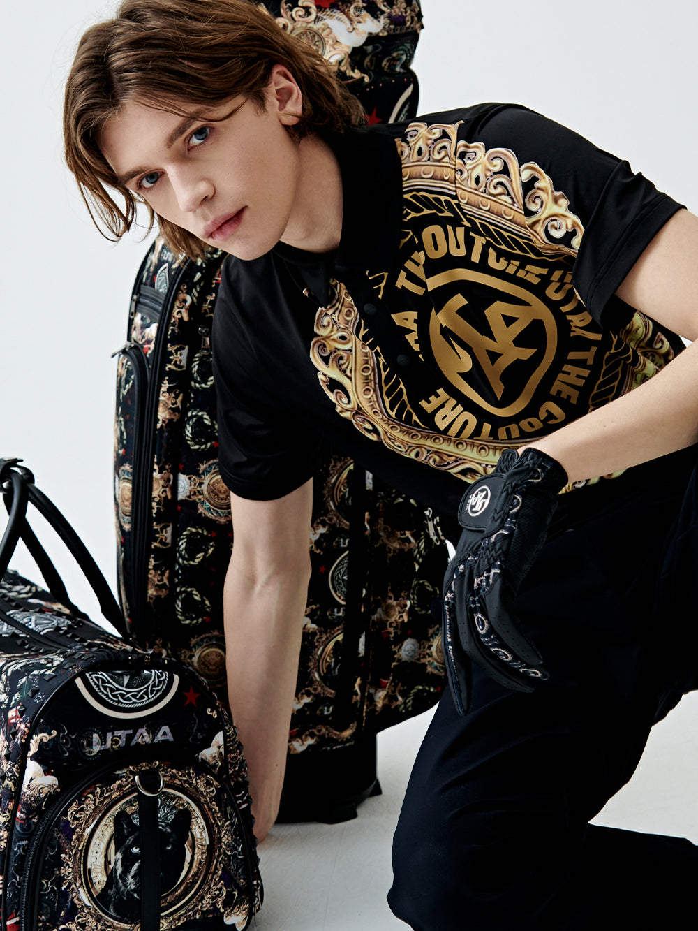 ユタ エンパイアサークルポロシャツ (男性用)