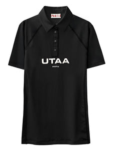 ユタ リフレクティッドロゴメッシュラグランポロシャツ (男性用)
