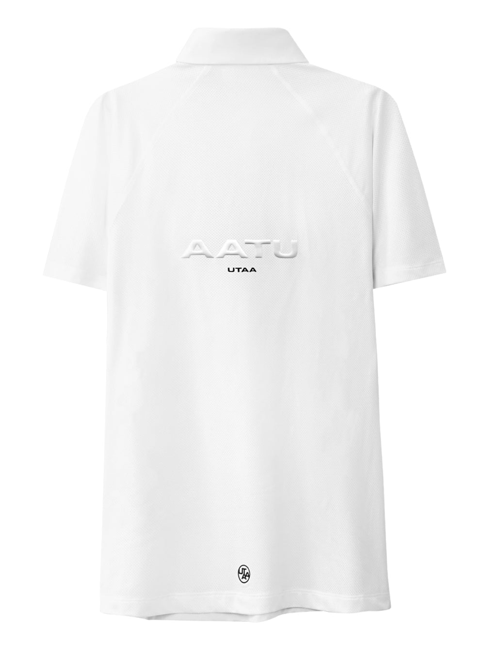 ユタ リフレクティッドロゴメッシュラグランポロシャツ (男性用)