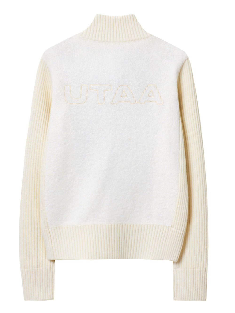 ユタ ステッチアルパカニットジップアップ (女性用)