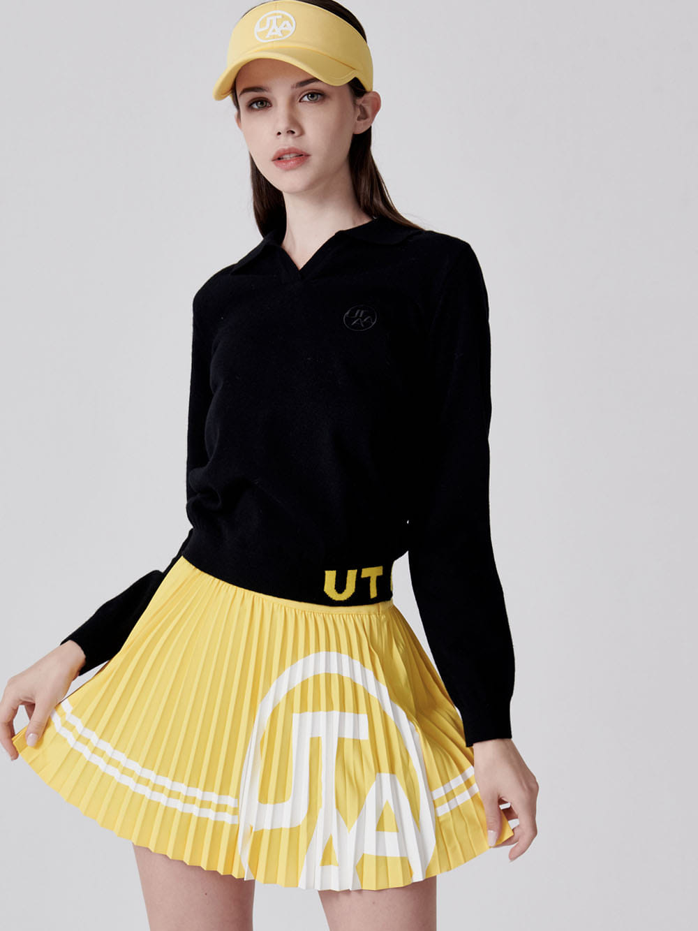 ユタ ピクセルロゴオープンネットニット (女性用)