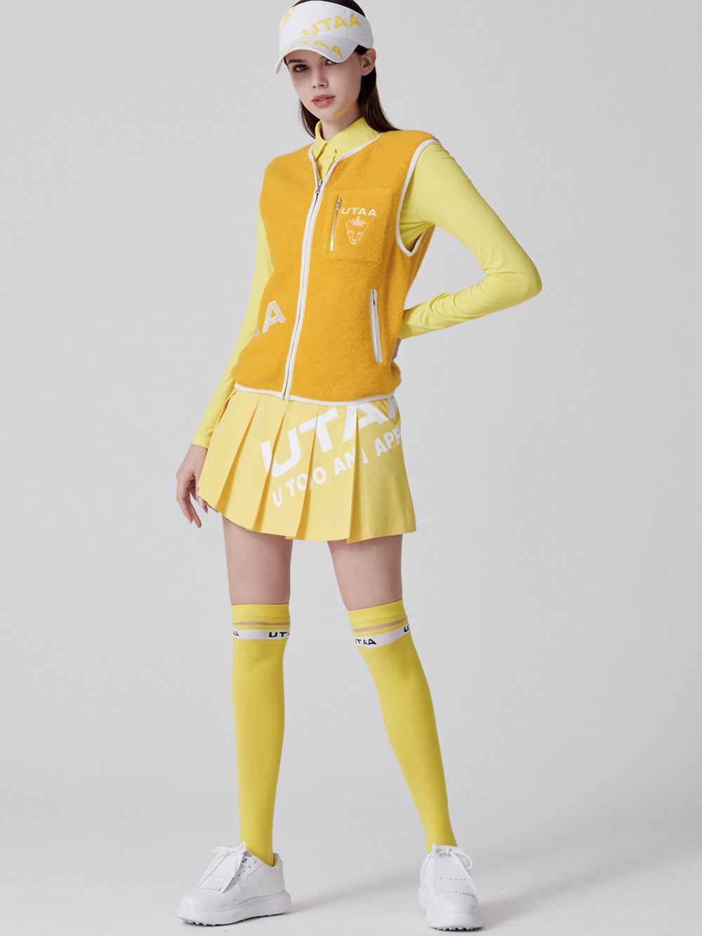 ユタ クラウンパンサーポケットフリースベスト (女性用)