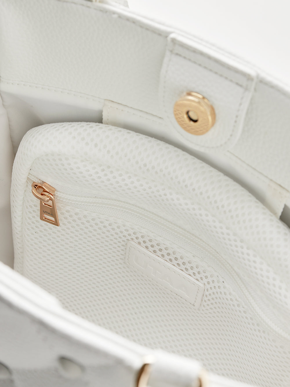 ユタ キルティングシンボルトッドバッグ