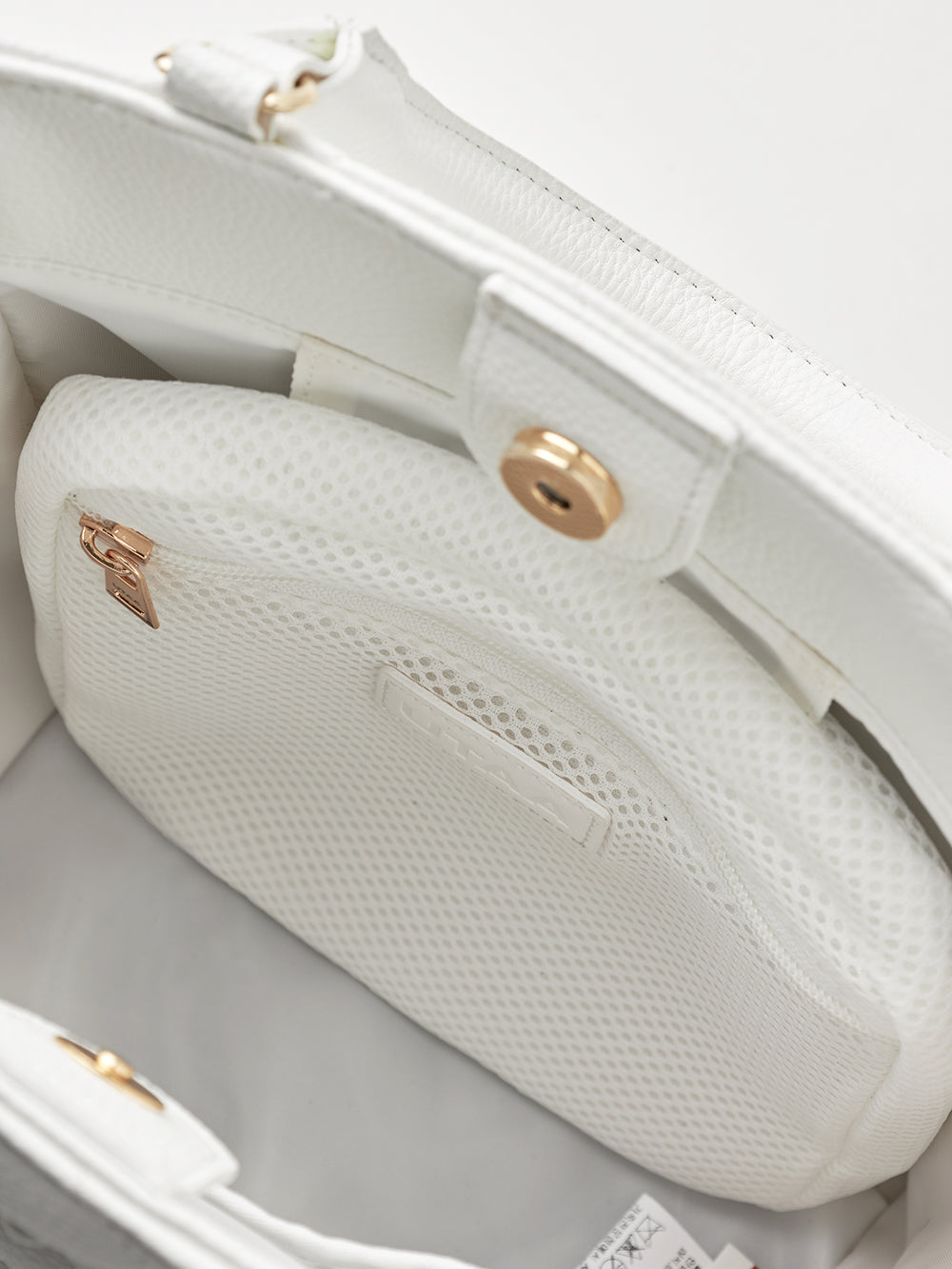 ユタ キルティングシンボルトッドバッグ