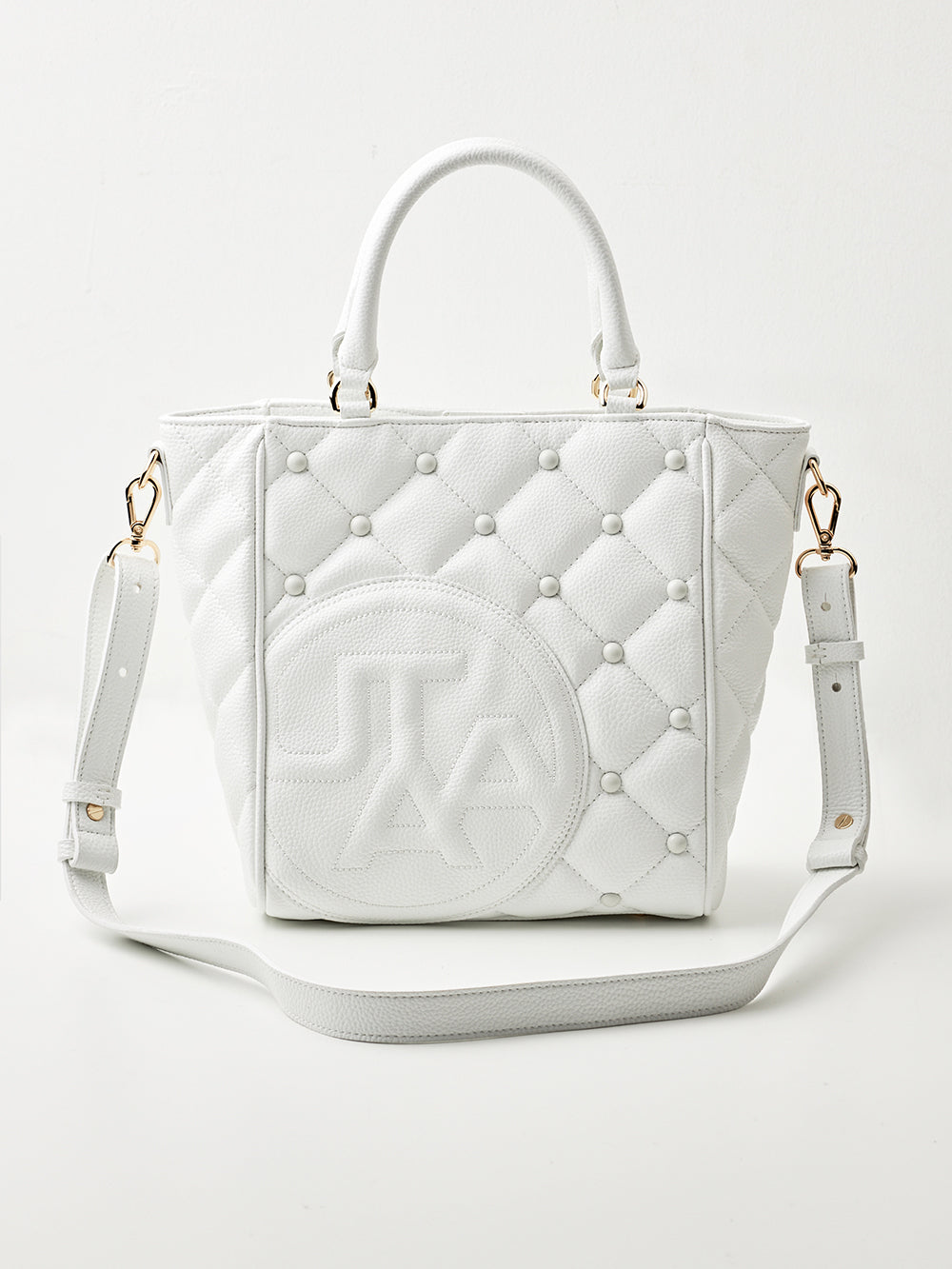 ユタ キルティングシンボルトッドバッグ