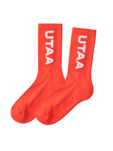 UTAA ロゴグロウカラーソックス : Women's