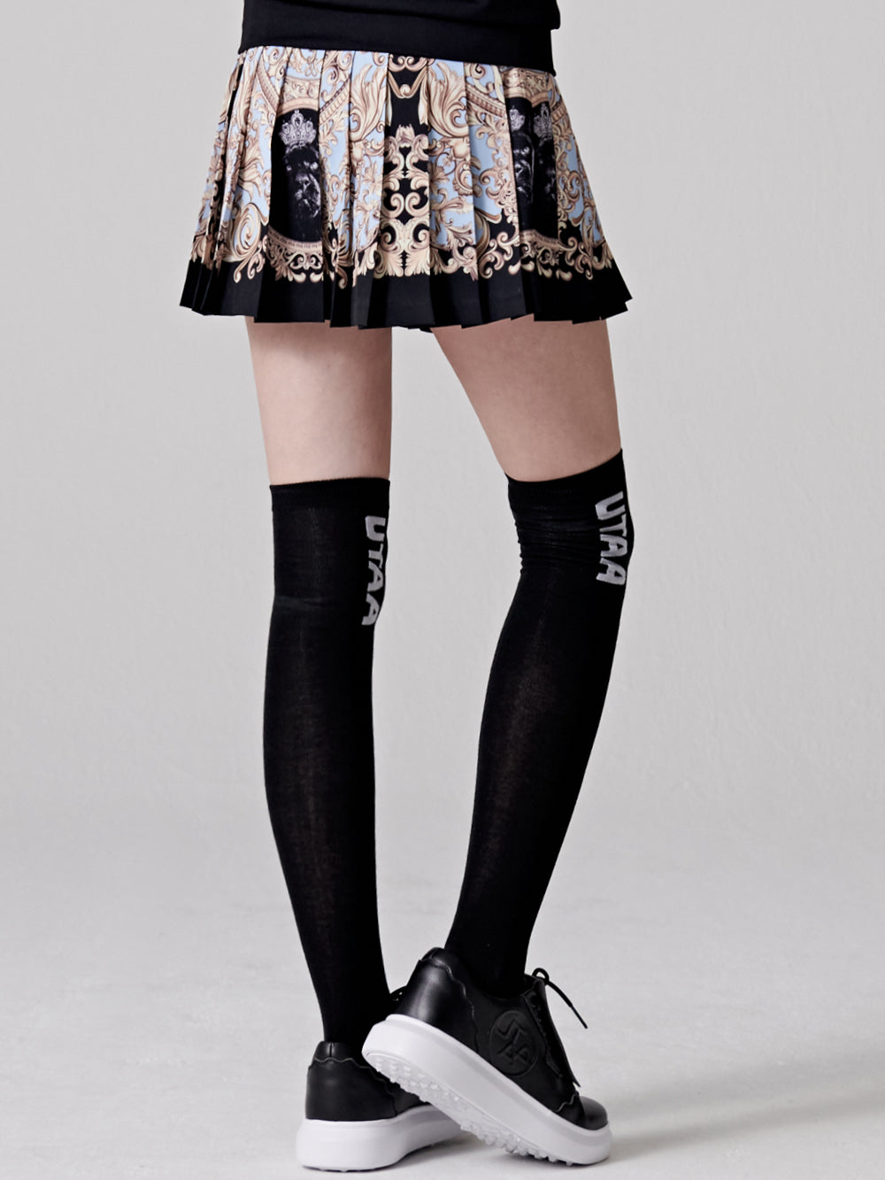 UTAA ロゴKneeソックス : Women's