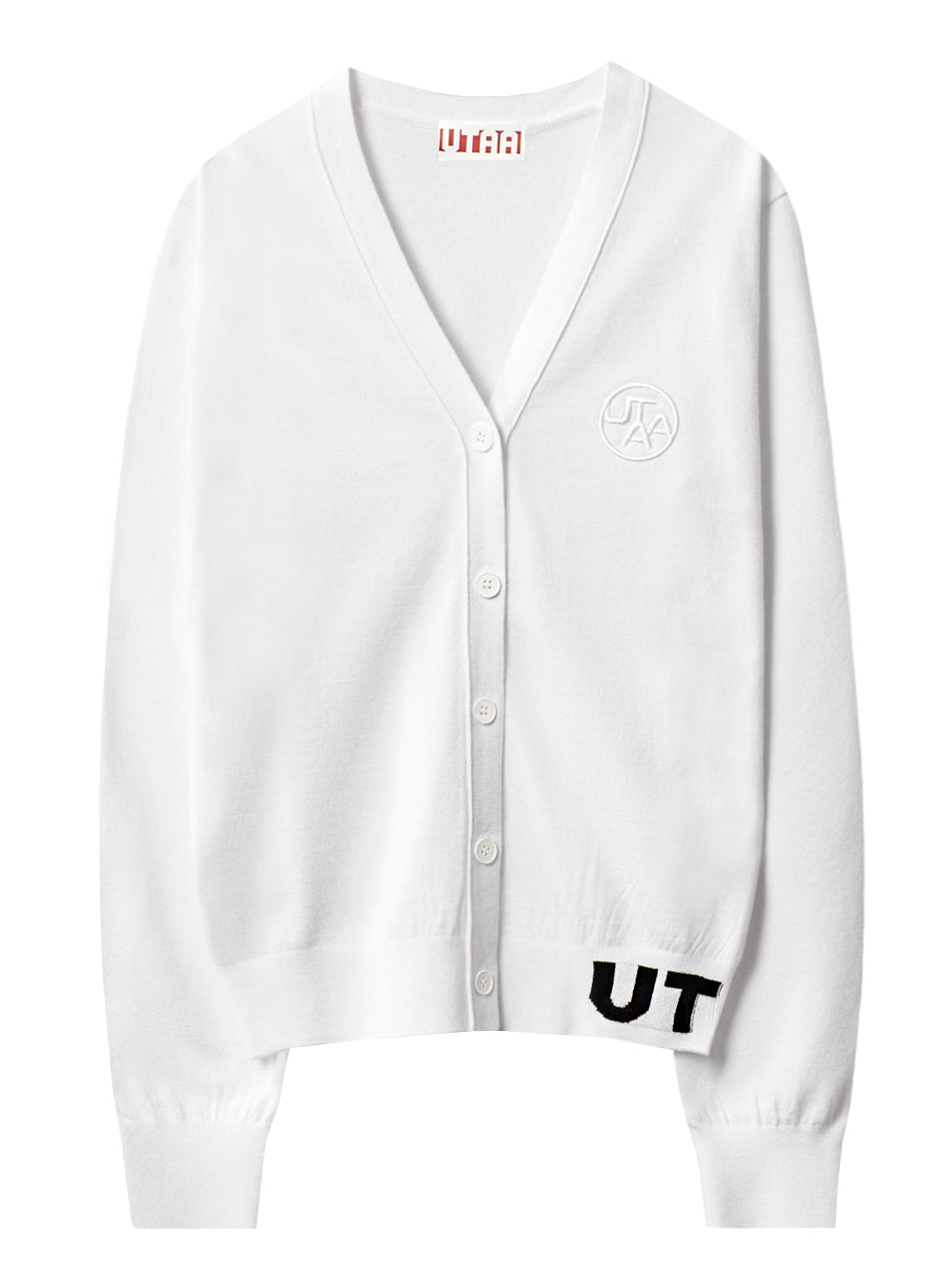 UTAA ピクセルロゴニットカーディガン : Women's
