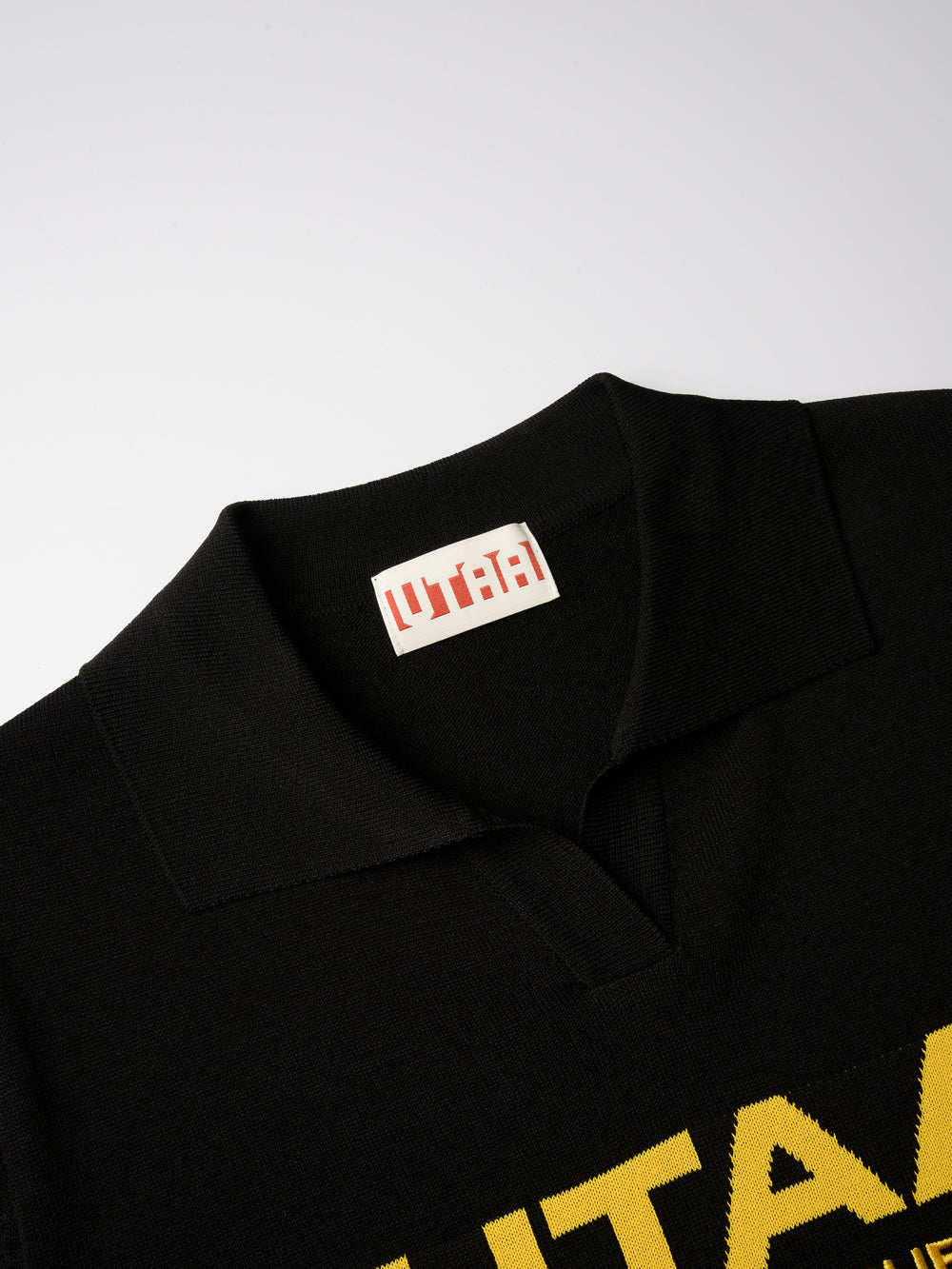 UTAA PuttロゴニットPKTシャツ ブラック : Women's