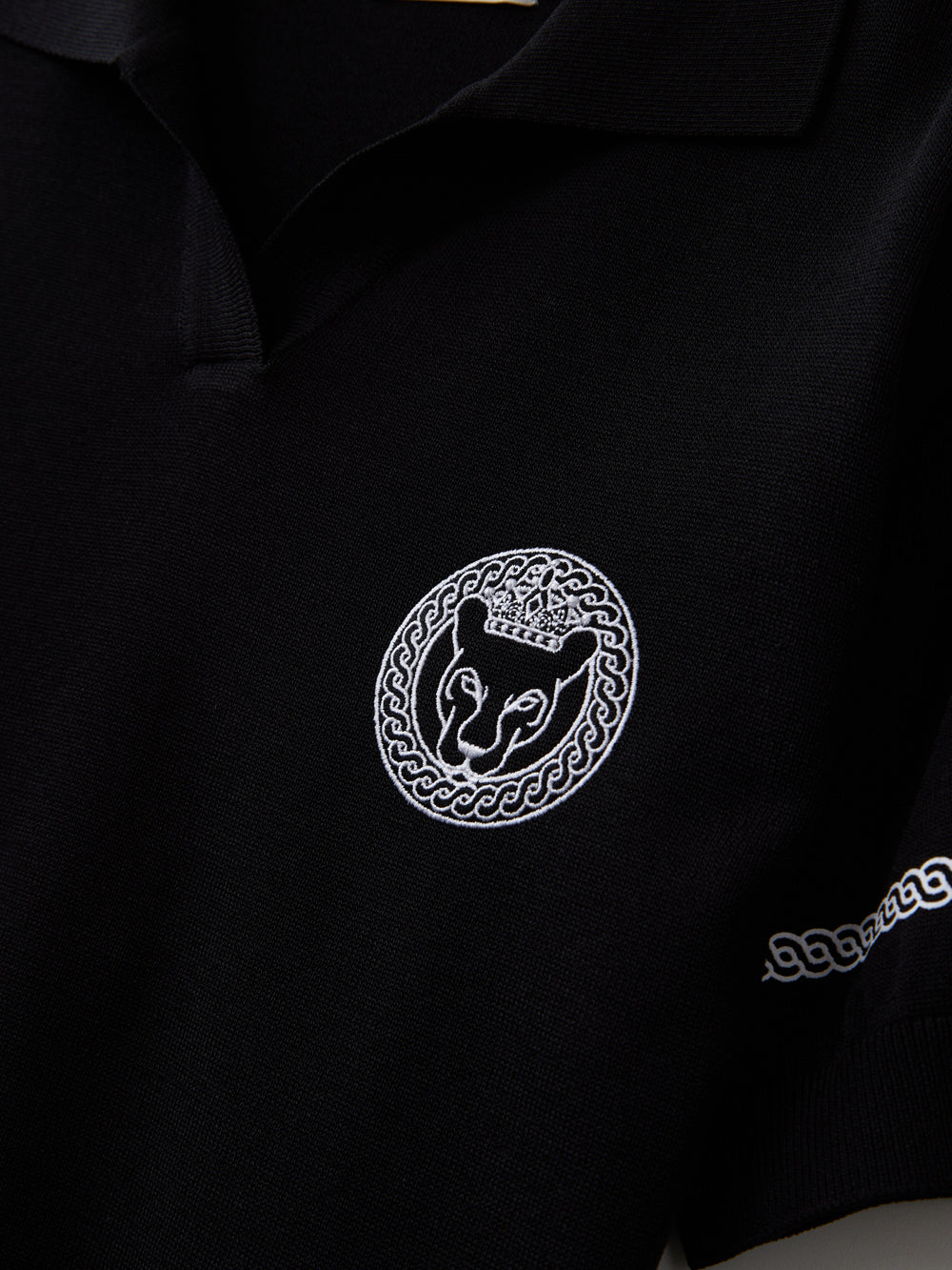 UTAA リングパンサーオープンニットPkTシャツBlack : Women's