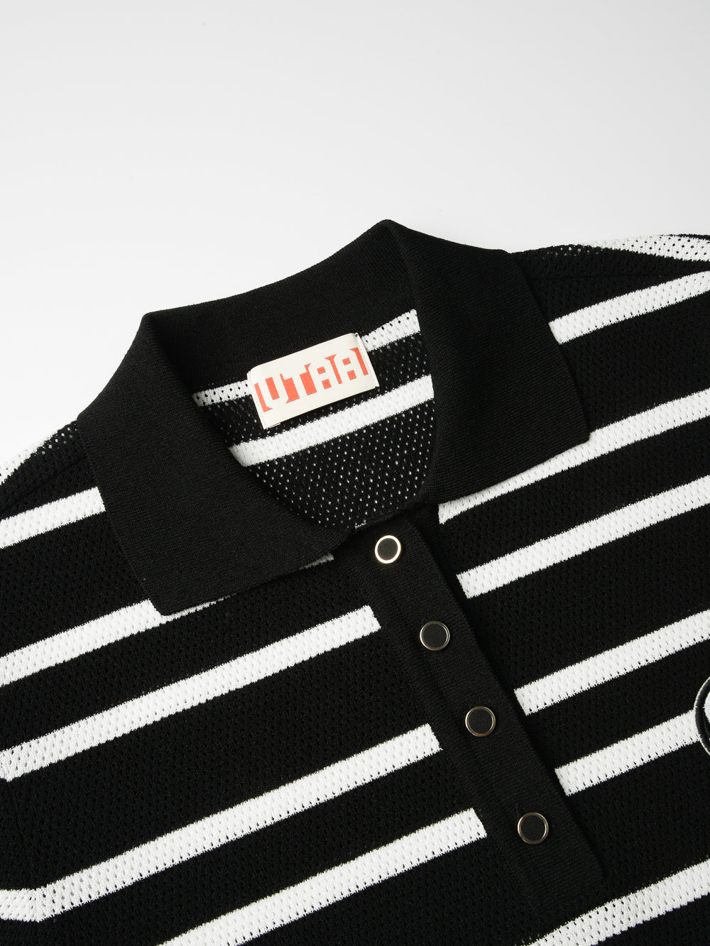 UTAA PuttストライプニットPKTシャツ : men's