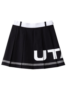 ユタ ロゴスクードパターンショートスカート (女性用)