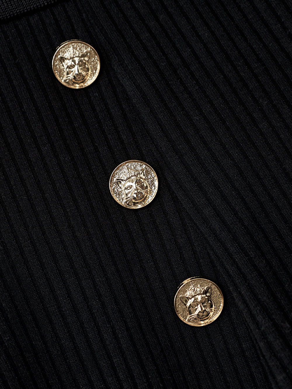 ユタ ドゥカットピンキングフレアスカート