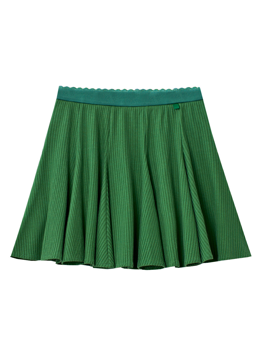 ユタ ドゥカットピンキングフレアスカート