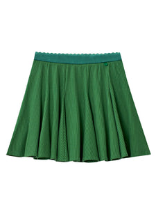 ユタ ドゥカットピンキングフレアスカート