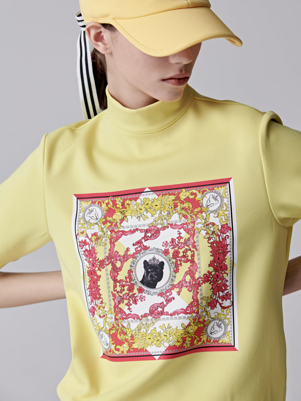ユタ バロックネオプレンタートルネックTee (女性用)