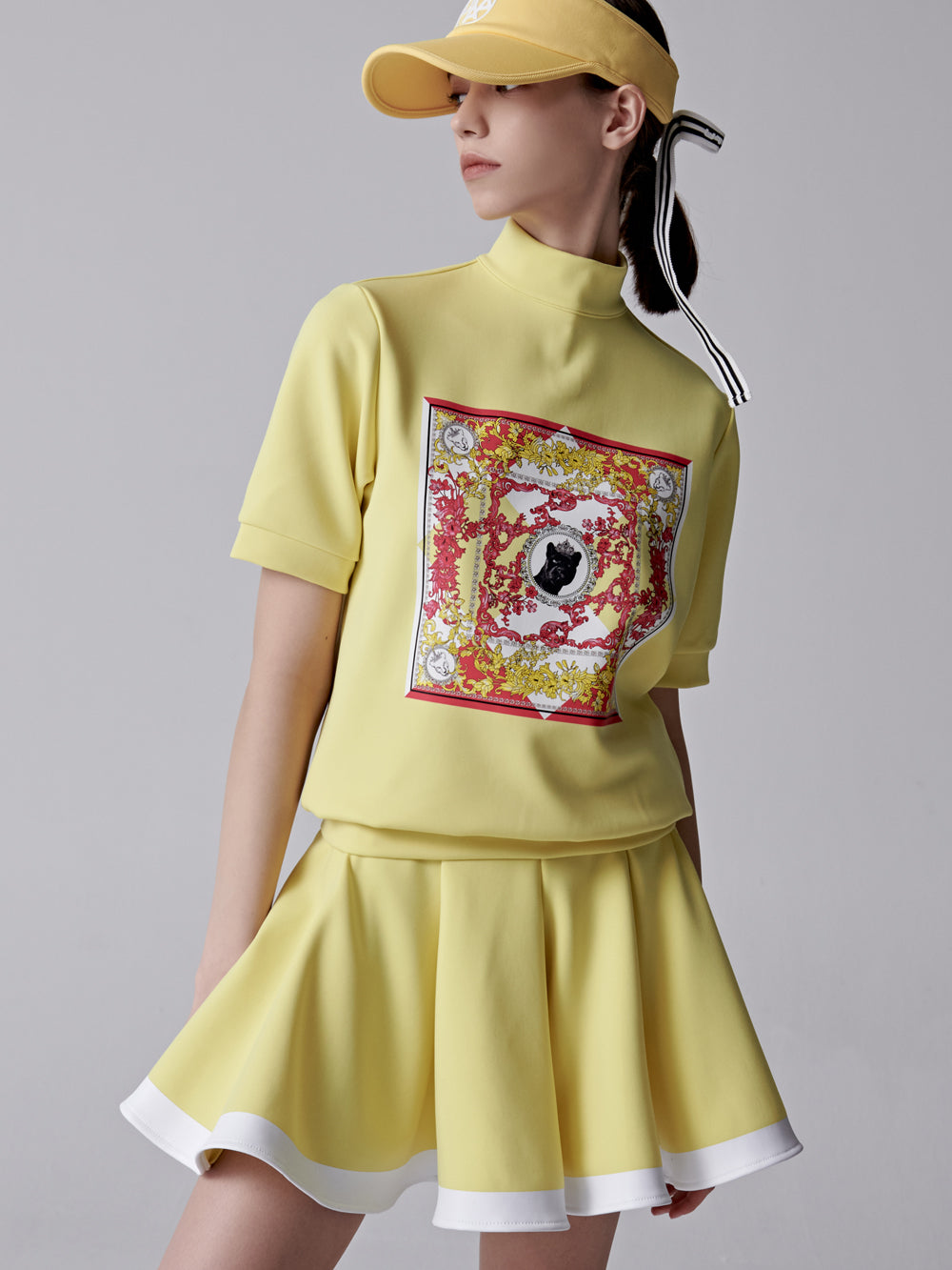 ユタ バロックネオプレンタートルネックTee (女性用)