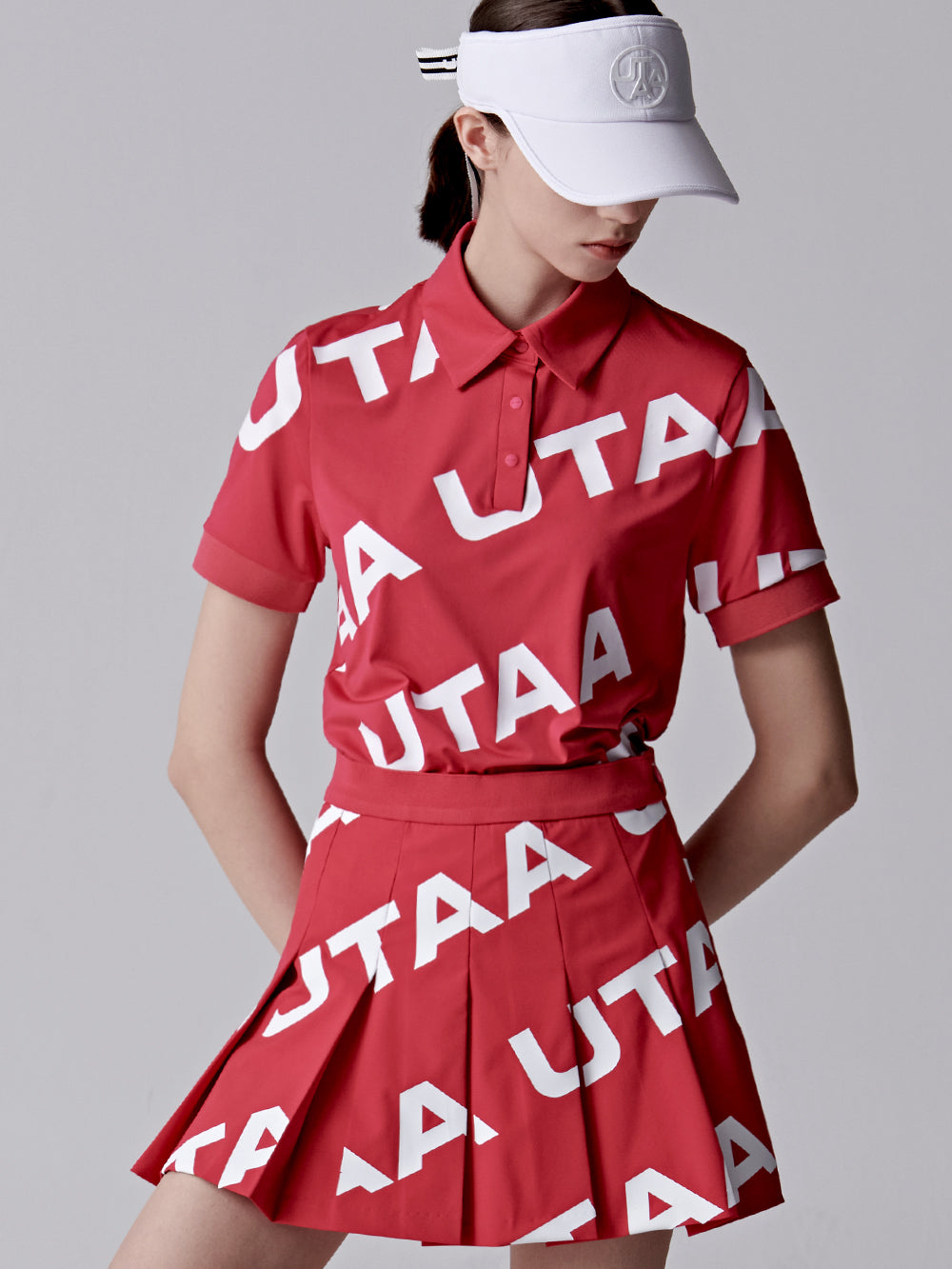 ユタ ロゴウェーブポロシャツ (女性用)