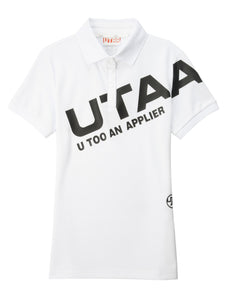UTAA ロゴバウンスPKシャツ ホワイト : Women's