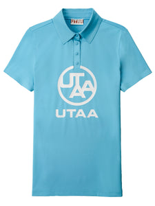 UTAA ロゴエンブレムPKシャツ ミント : Women's