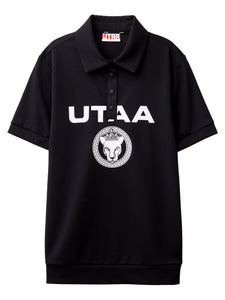 UTAA ロゴスクードリングパンサーTシャツ ブラック：レディース