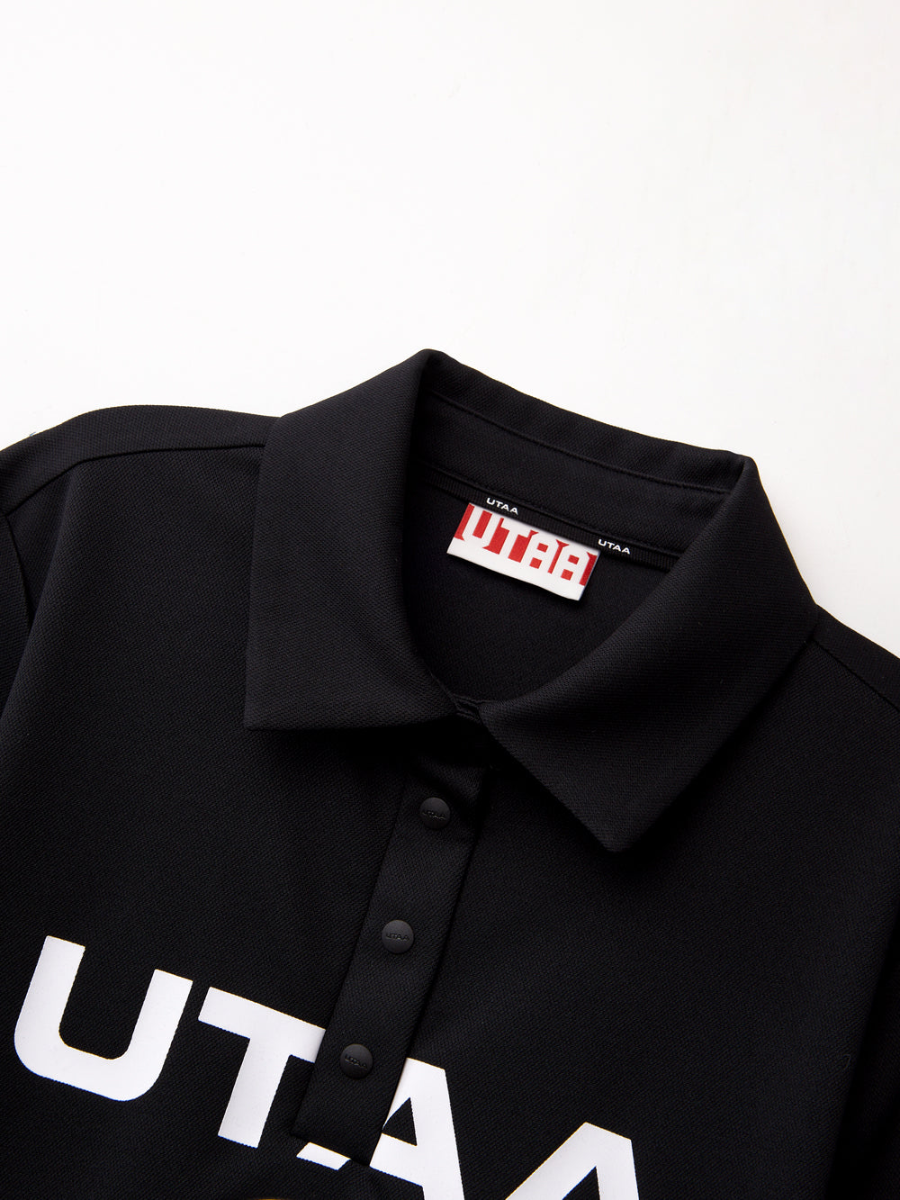 UTAA ロゴスクードリングパンサーTシャツ ブラック：レディース