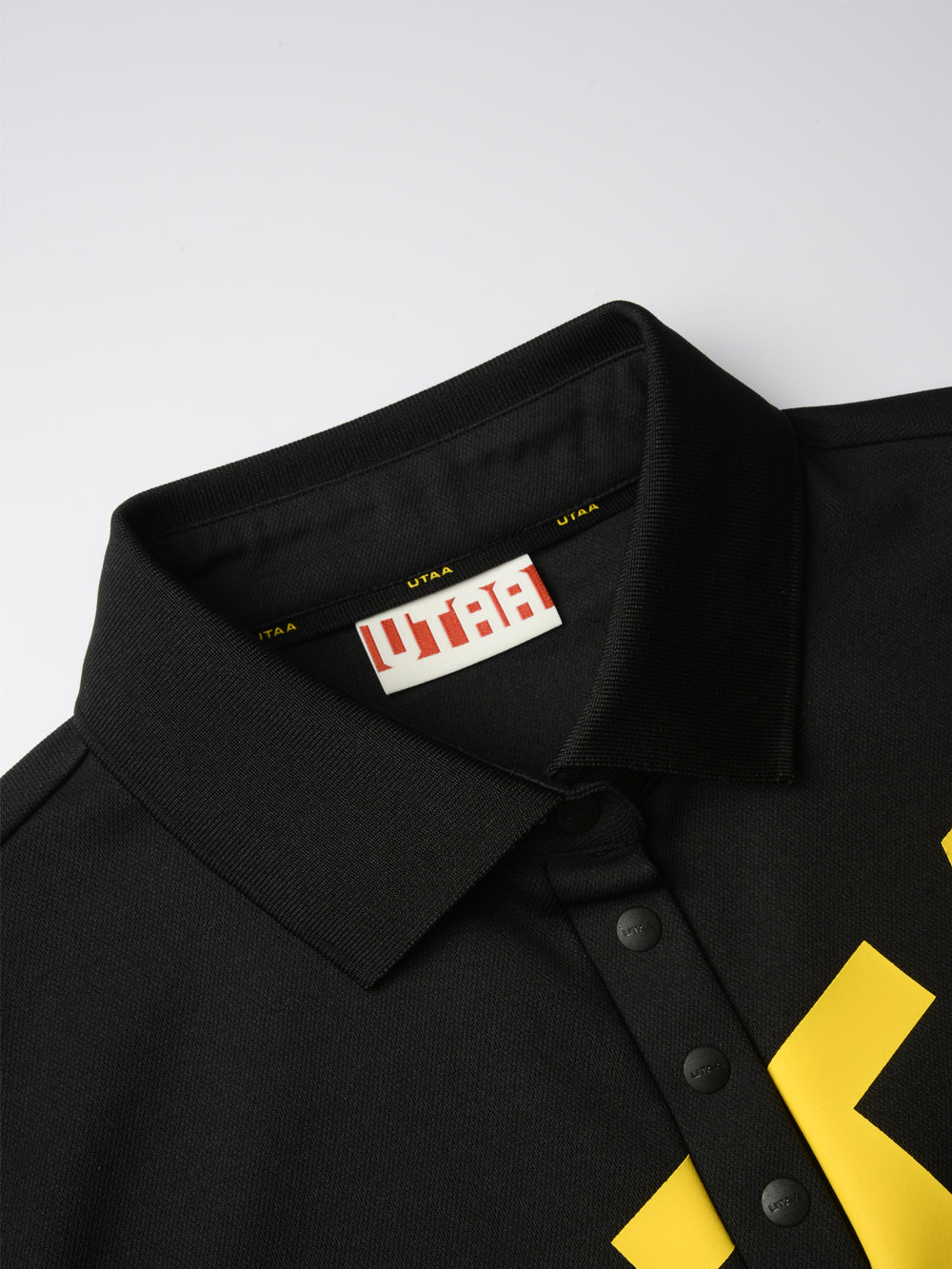 UTAA ロゴバウンスPKTシャツ ブラック : Men's