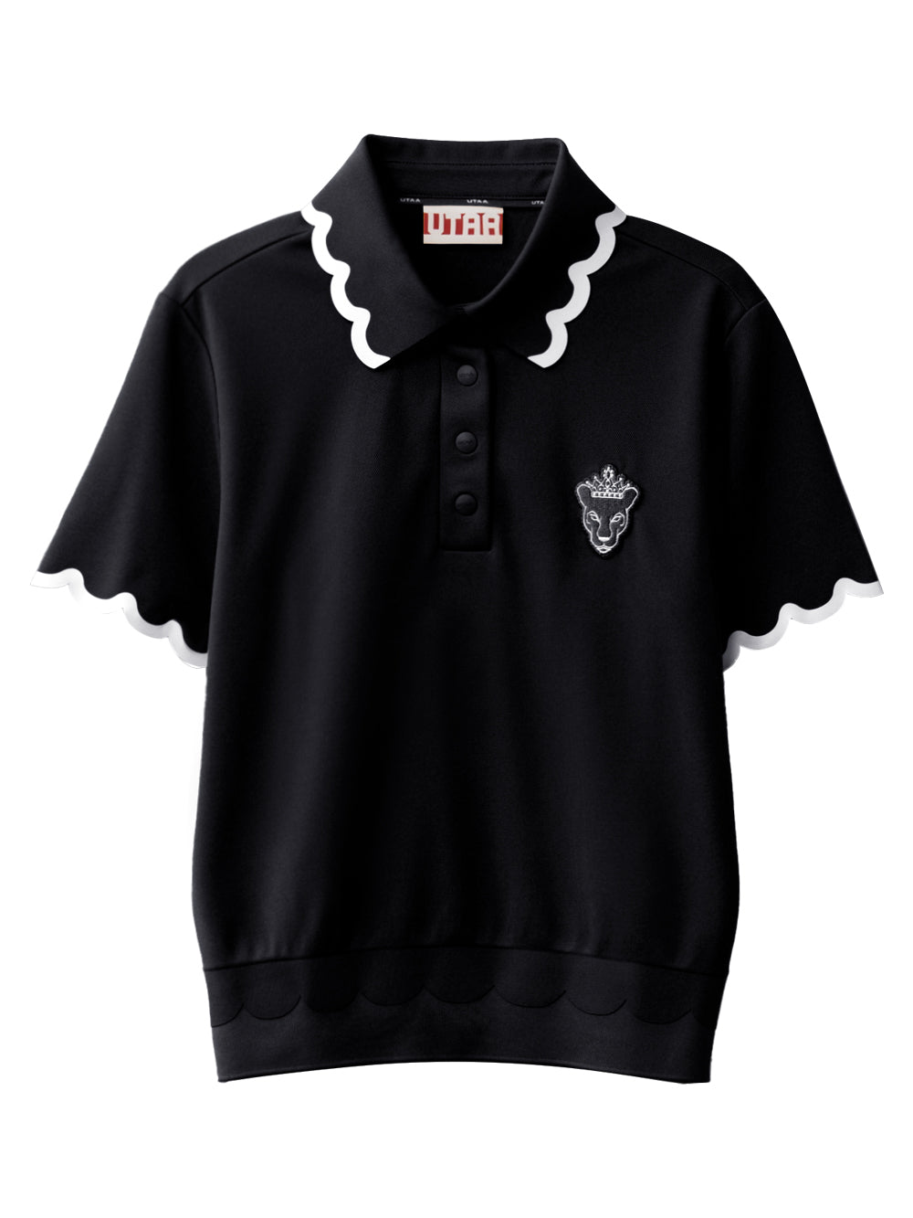 ユタ チルダウエーブクラウンパンサーTシャツ (女性用)
