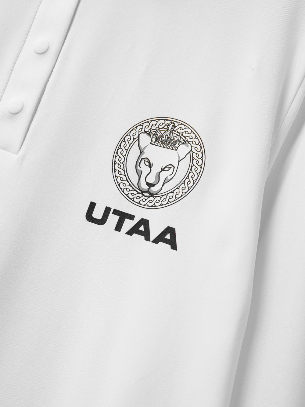 UTAA クラウンリングパンサーTシャツ ホワイト：レディース