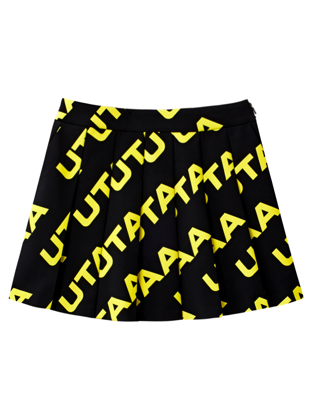 ユタ ロゴバウンスカラーフレアスカート