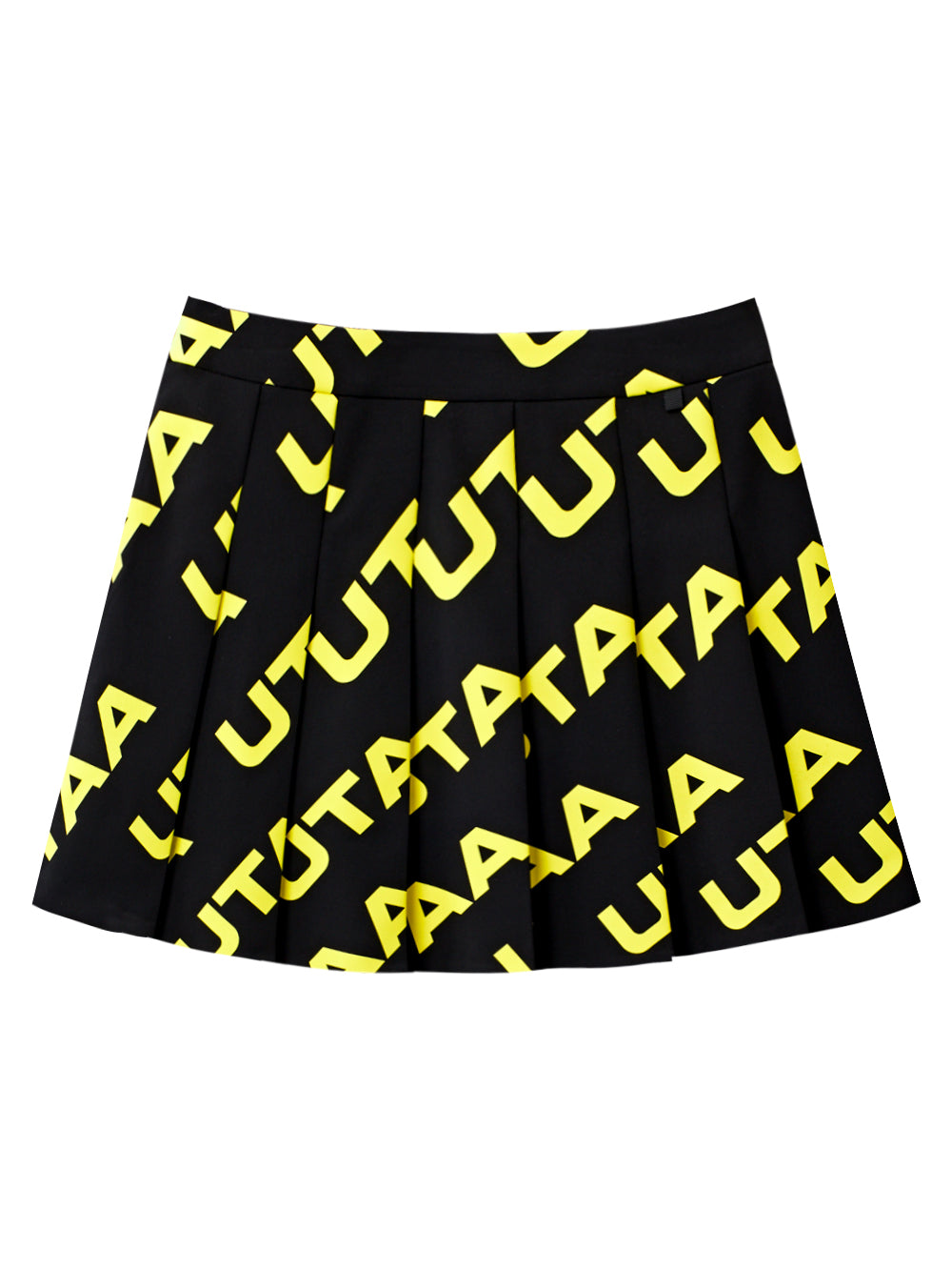 ユタ ロゴバウンスカラーフレアスカート