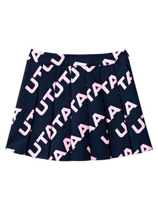UTAA ロゴバウンスカラーフレアスカート