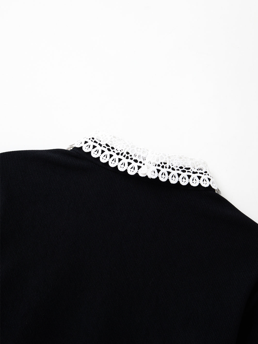 UTAA ドゥカットパンチングレースPKスリーブ ブラック : Women's