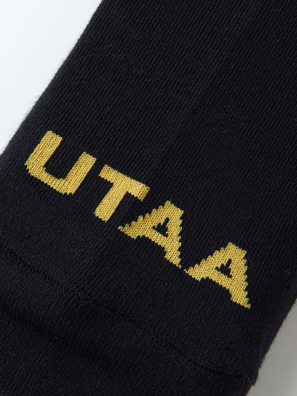 UTAA クラウンパンサーベーシックKneeソックス ブラック : Women's